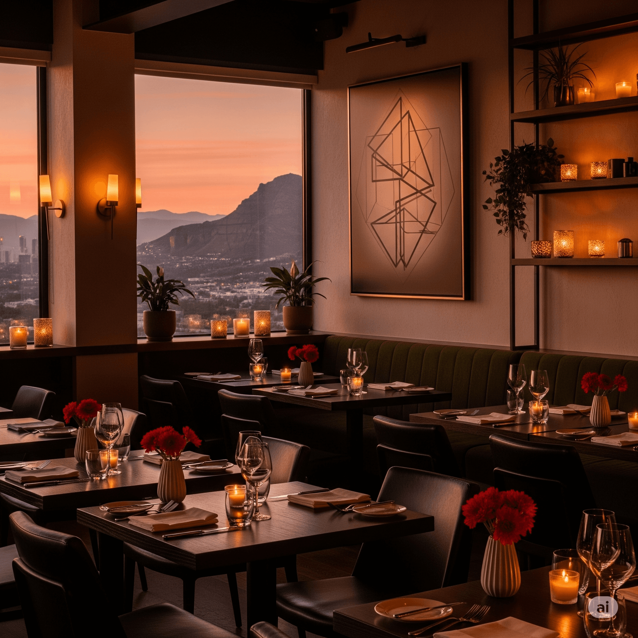 Landing page background